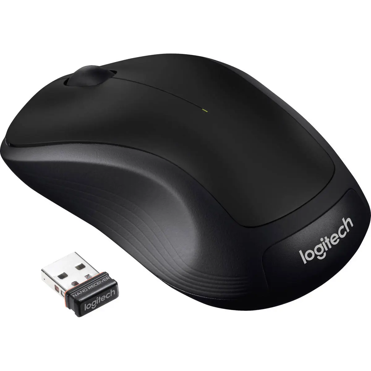 Logitech M310 Full-Size Wireless Optical Mouse, Black