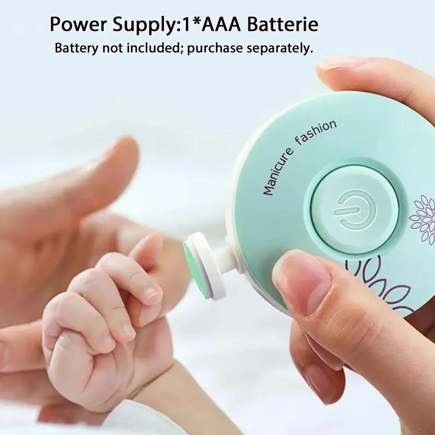 Electric Nail Care Tool, Nail Care Machine for Newborns, Teenagers & Adults, Wireless Nail & Foot Care Tool with Polishing Heads, Nail Trimmer, Nail Clippers, Automatic Nail Trimmer, Toenail Trimmer, Precise Nail Trimmer, Nail Cutter