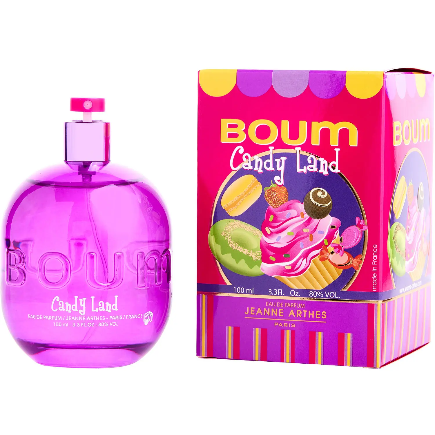 Jeanne Arthes Boum Candy Land Eau De Parfum, Women's Fragrance for Beauty & Personal Care