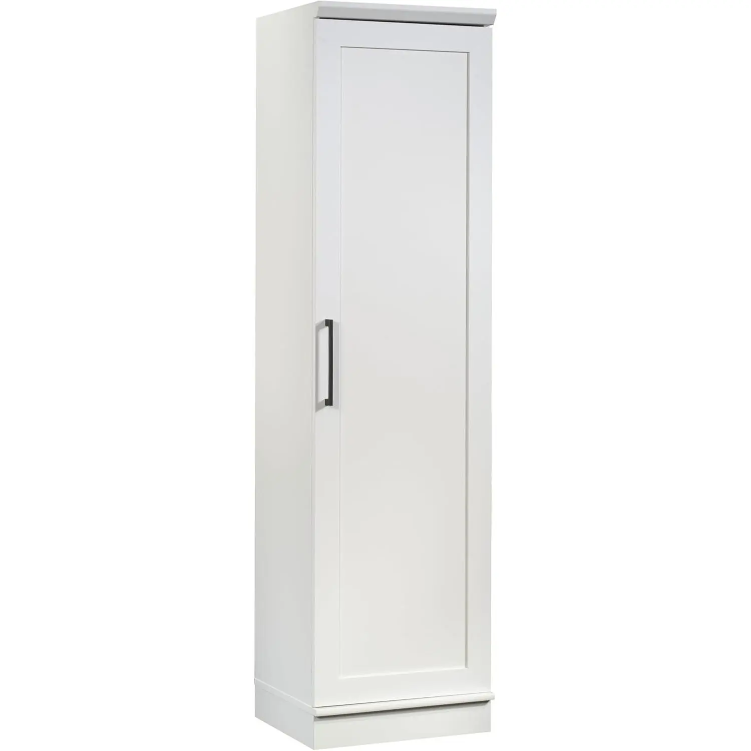 HomePlus Pantry Storage Cabinet, Soft White | Single Door, Adjustable Shelves, Kitchen Storage Cabinet