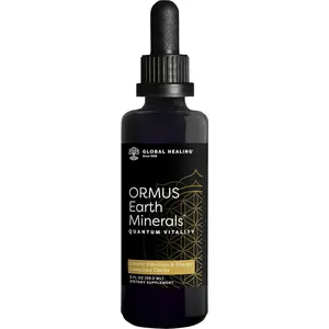 GLOBAL HEALING Ormus Earth Minerals Wellness Supplement, 2 Oz