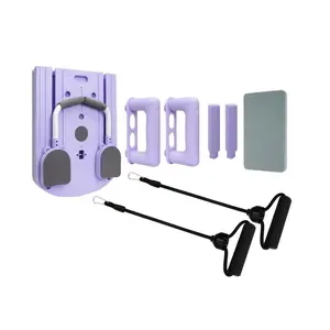 New multifunctional fitness board, ski fitness board, portable fitness board, exercise abdominal roller board, for abdominal, hip, leg, and waist exercises, butt lift, suitable for home workouts