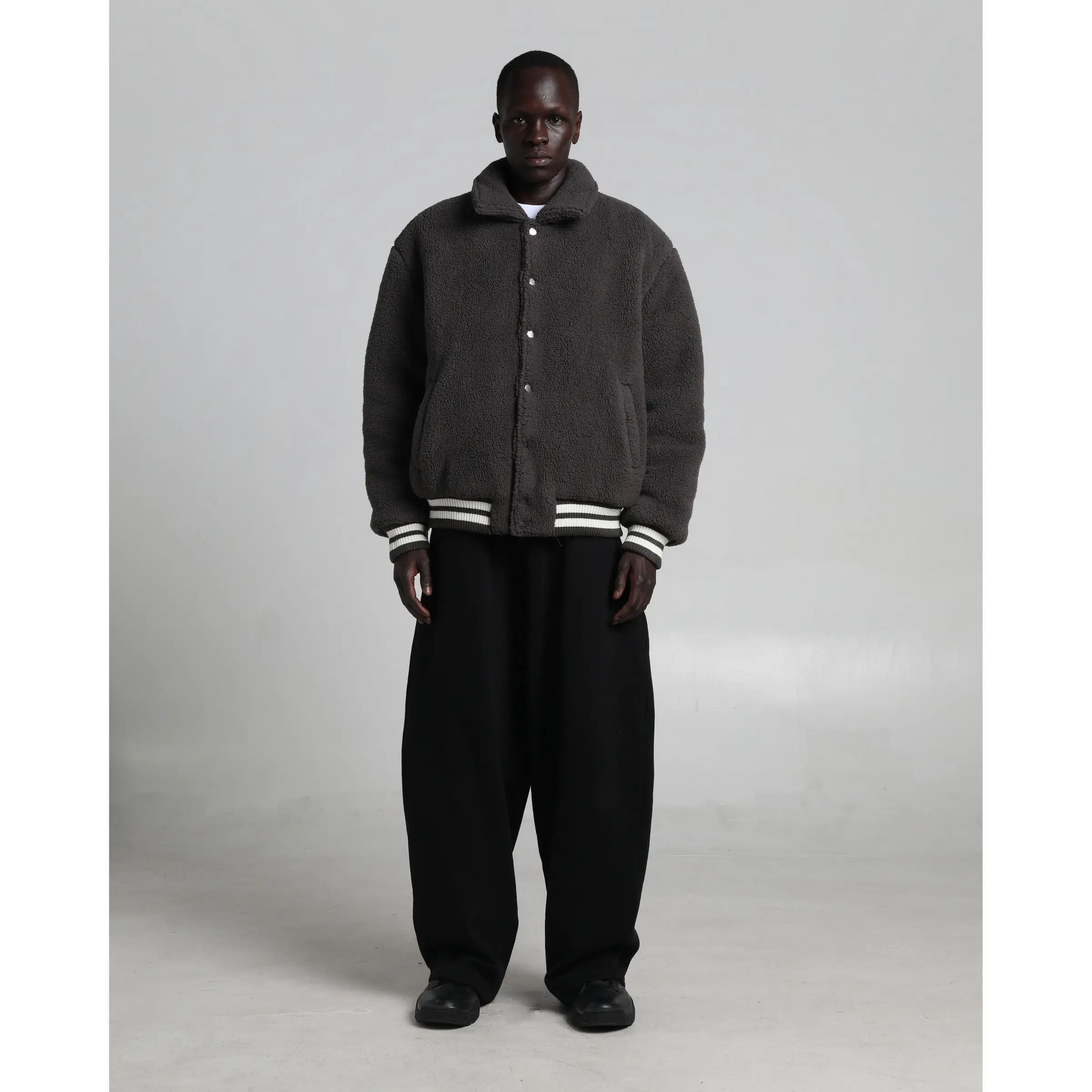 Sherpa Varsity Jacket