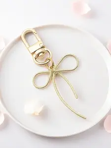 Bow Design Keychain, Cute Keychain for Women & Men, Stylish Keychain for Bags, Trendy All-match & Exquisite Keychain for Birthday Gift