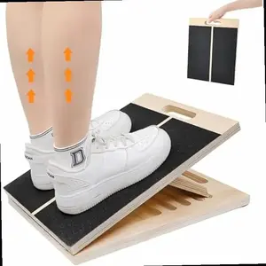 4-Season Adjustable Incline Board with Non-Slip Base, Porta Calf Stretcher for Home Use – Deep Squat Leg Training & Ankle/Heel Rehabilitation Support