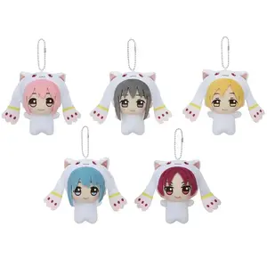 Anime toy Pendant Kaname Madoka plush Akemi Homura keychain Miki Sayaka Cartoon Toy Cosplay Soft Stuffed Doll Mami plushie Gifts