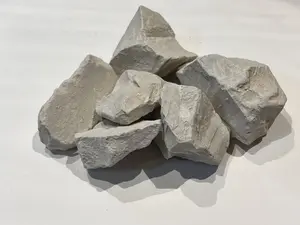 Pure Natural Grayish-White Clay Lumps Edible & Cosmetic-Grade Slightly Sticky Low Adhesiveness 7oz200g for Crafting Skincare