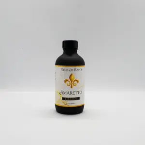 Fleur De Flavor Amaretto Flavor - 250 ml Bottle for Baking and Natural Flavorings