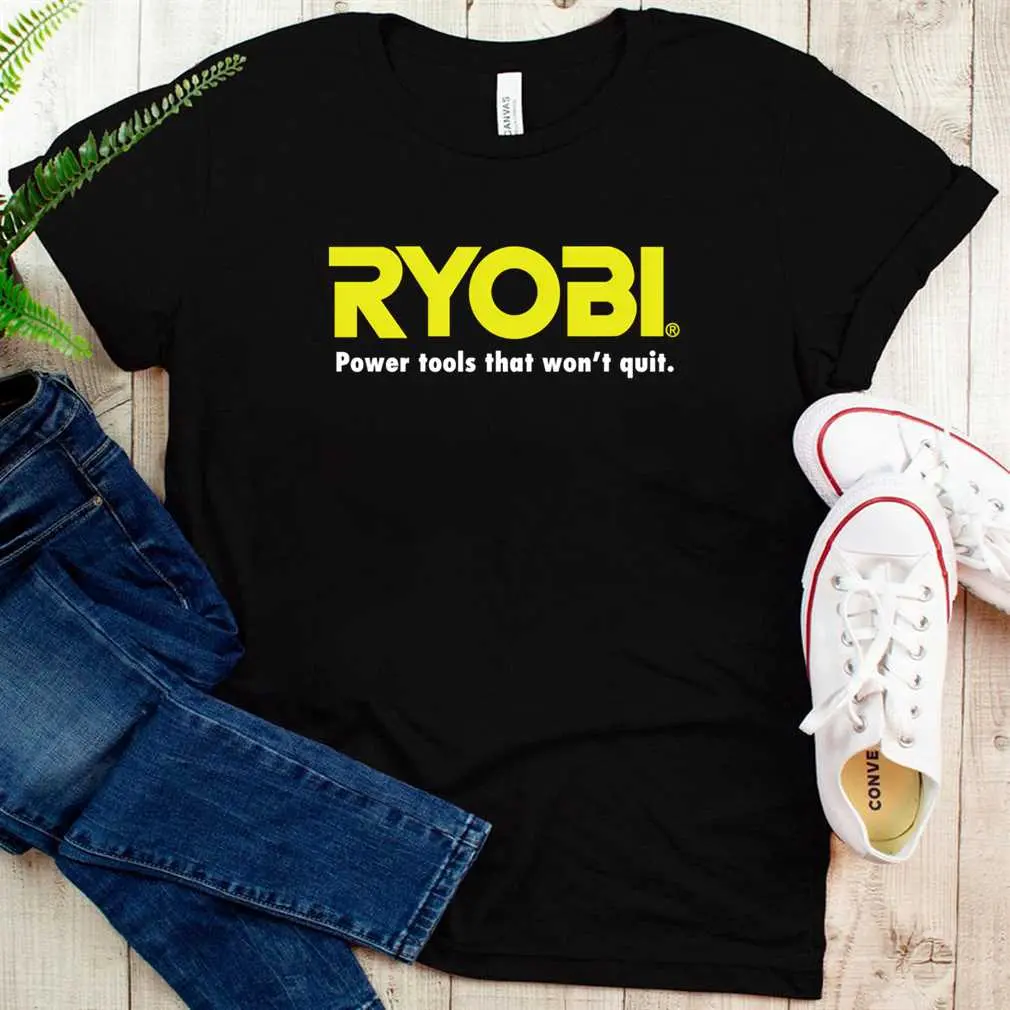 Power Tools Ryobi Logo T-Shirt Power Tools Ryobi Logo T-Shirt