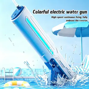 Electric Water Gun Toy 2026, Pulse Electric Water Gun, Automatic Large Capacity, Rechargeable Splash Festival Beach Toy, Boys' Birthday Gift