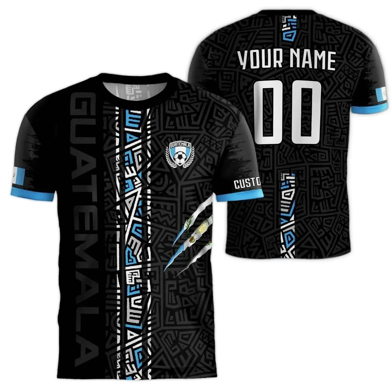 2025 Personalized Guatemala Jersey Soccer Custom Name Guatemalan Soccer Jersey for Men Soccer Team Jerseys, Gift For Him, Gift For Her.