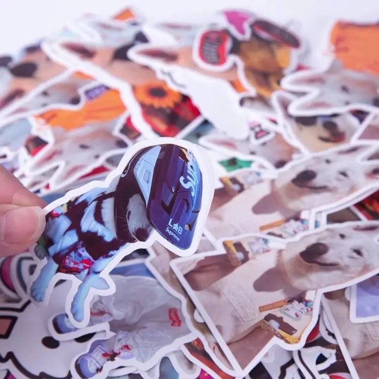 Custom Cartoon Die Cut Stickers Personalized Waterproof Vinyl Stickers for Water Bottle Laptop Skateboard