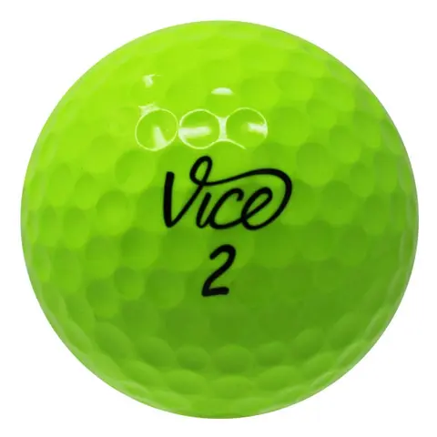 Vice Pro Plus Green - Good Condition - 1 Dozen Golf Balls