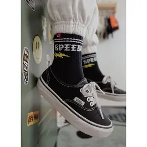 Speedster Crew Socks Black