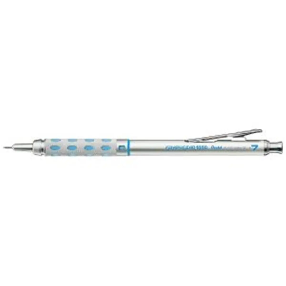 212 MAIN Alvin Graphgear 1000 0.7mm Refillable Mechanical Pencil with Extra-Long Metallic Grip, Office Writing Stationery Tool for Office Use
