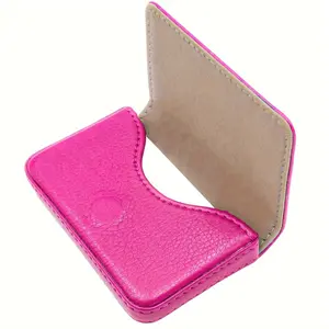 Blocking PU Leather Business Card Holder - Premium Credit Card Organizer for Men and Women, Securely Holds Multiple Cards, IDs, and Cash with Style and Protection - Ideal Gift for Professionals