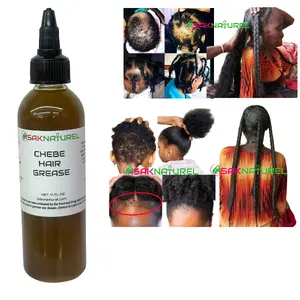 CHEBE HAIR GREASE Rosemary Fenugreek Hair Growth oil - Long Hair - Thick Hair - Fast Hair Growth - Ayurverdic Hair growth oil - Rosemary Hair Oil - Hibiscus Hair growth oil - Indian Hair Growth oil - Chebe Hair Growth Oil Edge Growth Grease- Hair & Edge