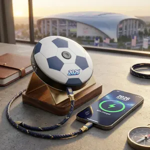 2026 Soccer Fidget Power Bank | 22.5W Fast Charging Portable Charger for iPhone & Android