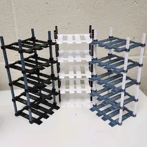 Die-cast 10 Car Storage Lift Display Organizer Racks - Easy Accessible Car Storage Solutions (1 per order)