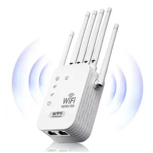 2.4GHz High Speed WiFi Range Extender,1 Count Wireless Network Repeater,Long Range Wireless Repeater Access Point,Network Components for Home and Office Use,WiFi Signal Booster,Portable WiFi, Wifi Extenders
