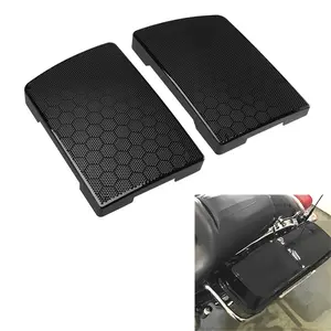 TCMT 6X9" Saddlebag Speaker Grills Fit For Harley Road King Glide Electra Glide 1993-2013