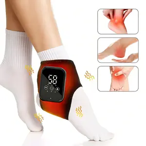 Foot Ankle Massager 1 Count 3 Temperature Settings Vibration Foot Relaxation Machine Foot Massage Tool for Women & Men Vibration Machines