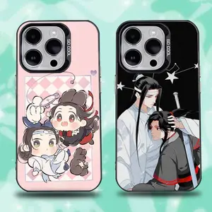 Anime Mo Dao Zu Shi Phone Case For iPhone17, 16,15,14,13,12,11,Mini,Pro,E,SE4,XS,MAX Black Candy Matte Cover