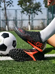New Unisex Soccer Shoes, Ag Long and Short Studs, Anti-Slip Training Boots, Outdoor Grass Field, Professional Football Cleats, Low Top