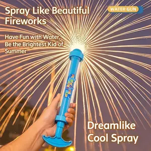 Fireworks Water Gun, Bulk Squirt Water Blaster Guns, Firework Spray Water Soaker Toy Toys for Pool Party Outdoor Summer Water Games