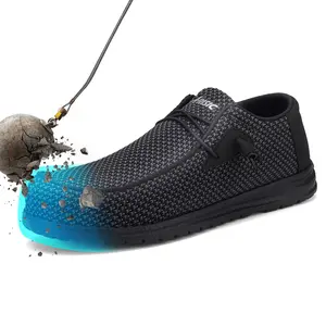 ARISIC Steel Toe Shoes for Men Indestructible Work Shoes Lightweight PunctureProof Non Slip Safety Shoes Durable Composite Toe Formal Footwear