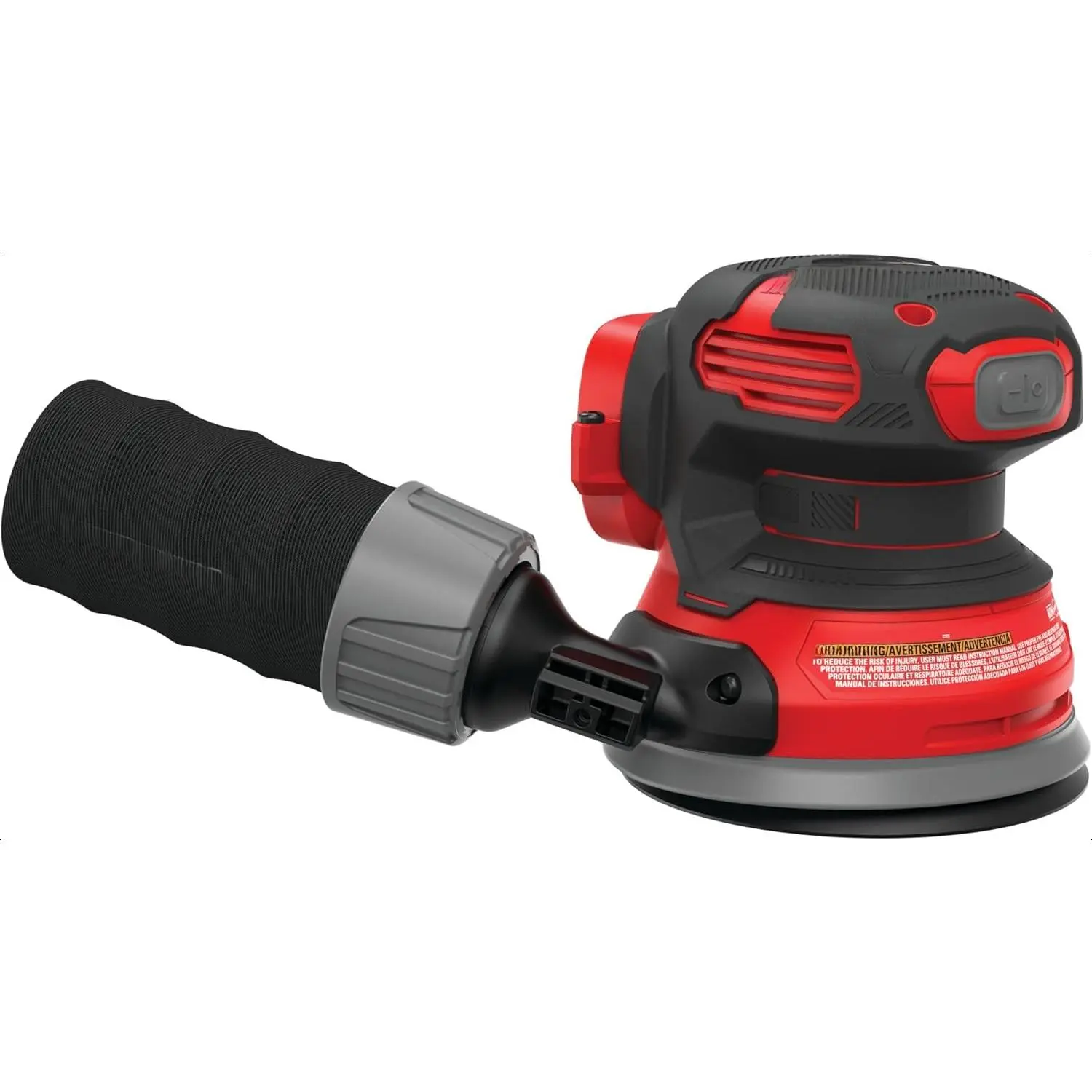 V20 Cordless Orbital Sander Power Tool - 5 Inches, 12,000 OPM, 120 Grit Paper Compatible, Bare Tool Only with Dust Bag, Enhanced Durability, Low Profile Design, Polishing Sander