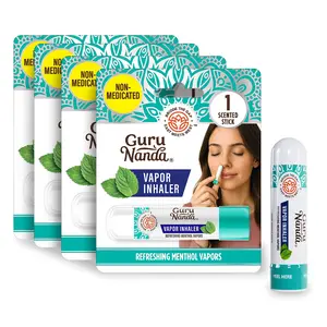 GuruNanda Vapor Inhaler 4 Pack