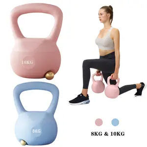Soft Kettlebell with Handle,soft sided kettlebell,fitness soft kettlebells,Anti-Slip Grip, Wide-Grip Handle,Neoprene Material,Home Workout Kettlebell Weights for Strength Training,Kettlebells Set Strength and Safety Guaranteed, beginner gear