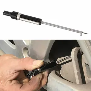 Car Brake Pad Thickness Gauge, Brake Pad Gauge Brake Measuring Tool with Scale Brake Pad Tester Brake Shoe Gauge for Internal External Brake Pads Measurement