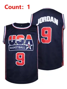 Men's #9 American Basketball Jersey, Sports Jersey, Stylish Jersey, Lightweight Breathable Fabric for Game Day, Casual Loose Fit Ideal for Daily Wear