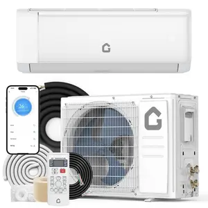 GAOMON 24000 BTU Mini Split Air Conditioner & Heater - Energy Saving 230V SEER2 19 Ductless Wall Mount AC Unit with WiFi, Remote Control & Installation Kit - Cools Rooms Up to 1500 Sq.Ft