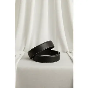 Cinturos Strap - Premium Leather Fully Reversible Belt Strap for Customizable Style and Versatility