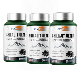 3 Pack Shilajit Herbal Blend Capsules Daily Nutritional Supplement Total 180 Count
