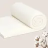 High Quality Cotton Quilt Wadding - 100% Pure Thick Cotton, 200g/m² Soft Breathable Blanket Filling, Rectangular Roll with Quilted Texture, Multi-Size (71in*94.5in/79in) for Quilting, Sewing Projects, Sohochic