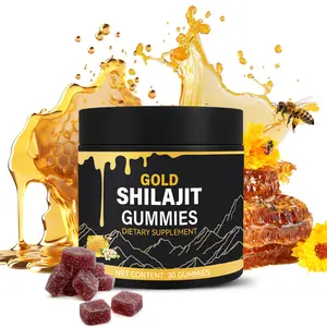 Shilajit Gummies Organic ManukaHoney Boosts Energy and Stamina for Men's Sports and Fitness Dietary Supplement