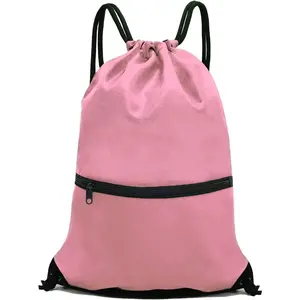 Drawstring Backpack Sport Gym Sackpack