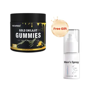 Purchase Newrish Shilajit Gummies and Receive a Free Men's Spray — Formulated with Organic Manuka Honey — Boosts Energy and Endurance — Enhanced Results When Used Together