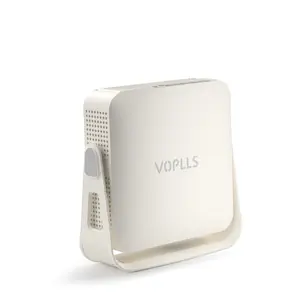 VOPLLS Q5 Brightness Mini Projector | True 1080P & 4K Support | 600 ANSI Lumens | Auto Focus & Keystone | WiFi 6 | Built-in Stereo Speakers | Portable for Home & Outdoor3D Dolby Sound, Dual-Band WiFi, Compatible with HDMI/USB/Phones/PC)