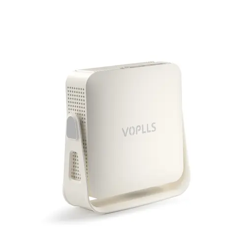VOPLLS Q5 Brightness Mini Projector | True 1080P & 4K Support | 600 ANSI Lumens | Auto Focus & Keystone | WiFi 6 | Built-in Stereo Speakers | Portable for Home & Outdoor3D Dolby Sound, Dual-Band WiFi, Compatible with HDMI/USB/Phones/PC)