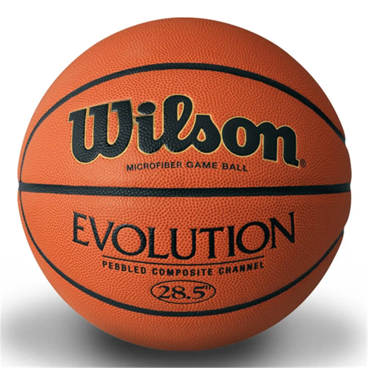 212 MAIN Wilson Evolution Intermediate Basketball, Microfiber Game Ball for Sports & Outdoor Activities
