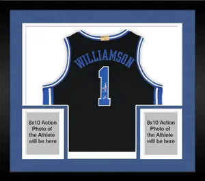 Framed Zion Williamson Duke Blue Devils Autographed Black Nike Alumni Player Limited Swingman Jersey - Fanatics Authentic Certified