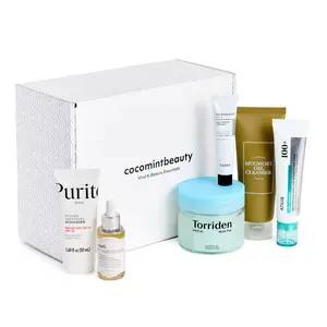 cocomintbeauty - Viral K-beauty Essentials Box | AM + PM DAILY KOREAN SKINCARE ROUTINE, TRADITIONAL KOREAN GIFT WRAP WITH SPECIAL WISH CHARM AVAILABLE