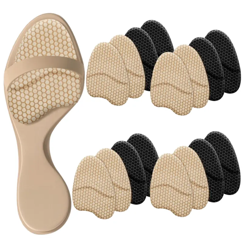 A Set of 8/4 Pairs Metatarsal Pads for Women,Ball of Foot Cushions,Anti Slip Heel Inserts,Invisible Design High Heel Comfort Pads for Ladies,Outdoor Travel,Shopping,Christmas Gifts,Hand Tools Kits