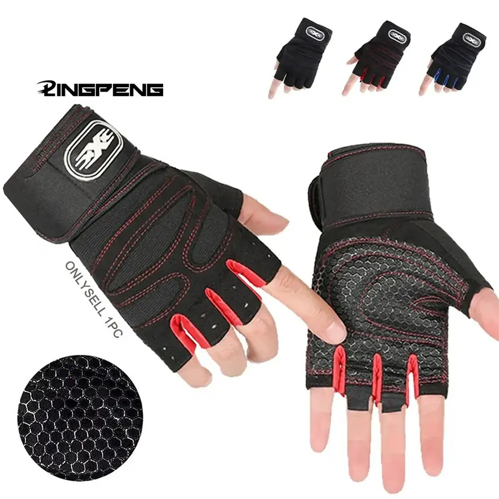 Breathable Non-Slip Weightlifting Gloves, Fitness Dumbbell and Strength Training Equipment, Suitable for Men Women, Horse Riding Accessories, Gym Accessories, Workout Accessories