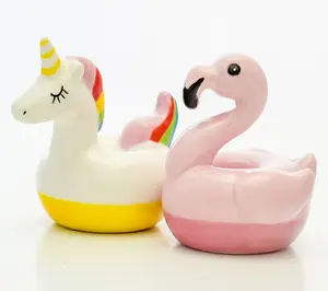 10 Strawberry Street Pool Float Salt & Pepper Shakers